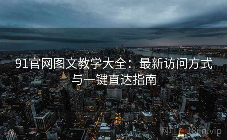 91官网图文教学大全：最新访问方式与一键直达指南